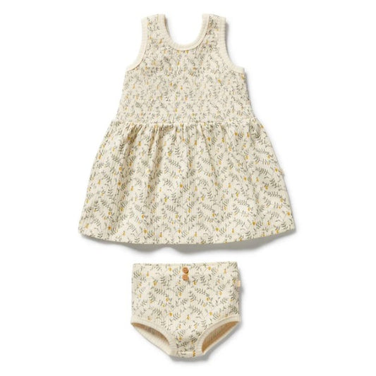 "Wilson & Frenchy" - Lemon Leaf Dress Set