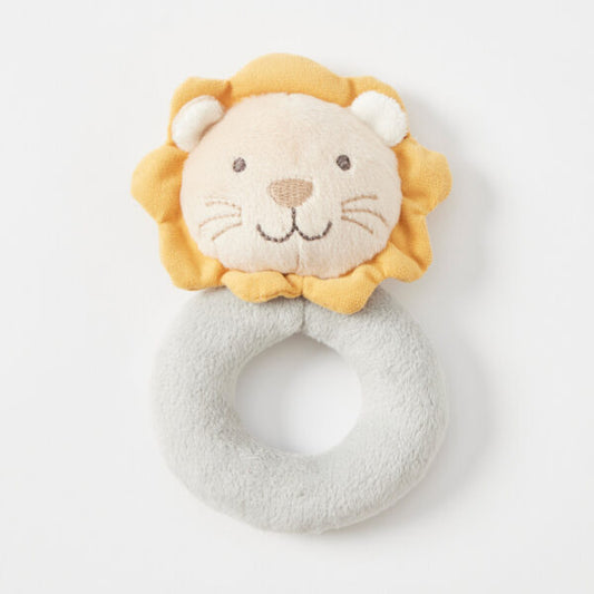 "Jiggle & Giggle" - Plush Lion Rattle
