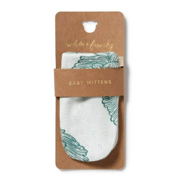 "Wilson & Frenchy" - Little Lion Pointelle Mittens