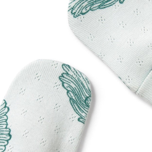 "Wilson & Frenchy" - Little Lion Pointelle Mittens