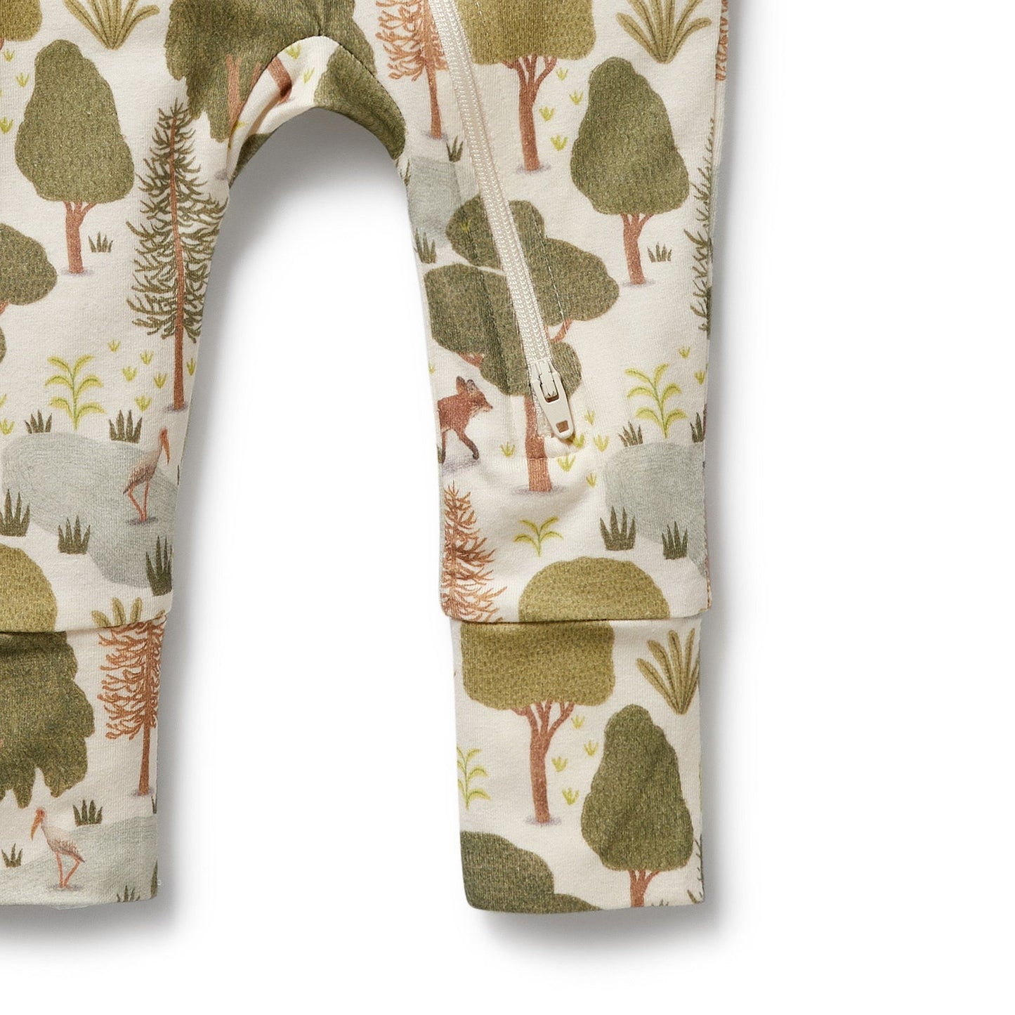 "Wilson & Frenchy" - Little Trees Organic Zipsuit w/feet