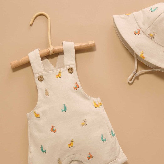 "Purebaby" - Llama Broderie Hat