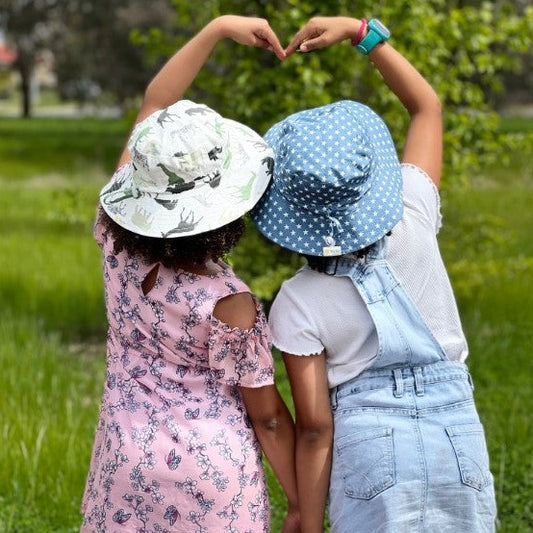 "Step Out Sunhat" - Reversible Sunhat