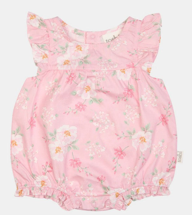 "Toshi" - Matilda Romper - Desert Rose Blossom