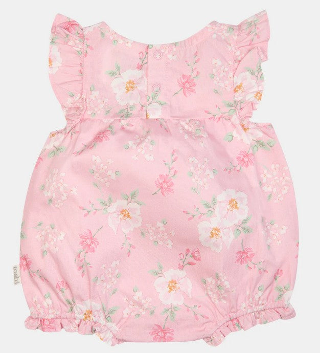"Toshi" - Matilda Romper - Desert Rose Blossom