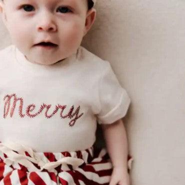"Christmas" - Bencer & Hazelnut Merry Bodysuit