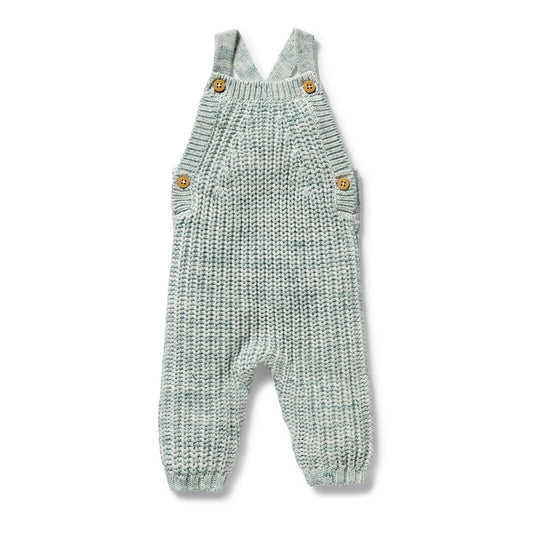 "Wilson & Frenchy" - Moss Speckle - Knitted Overall