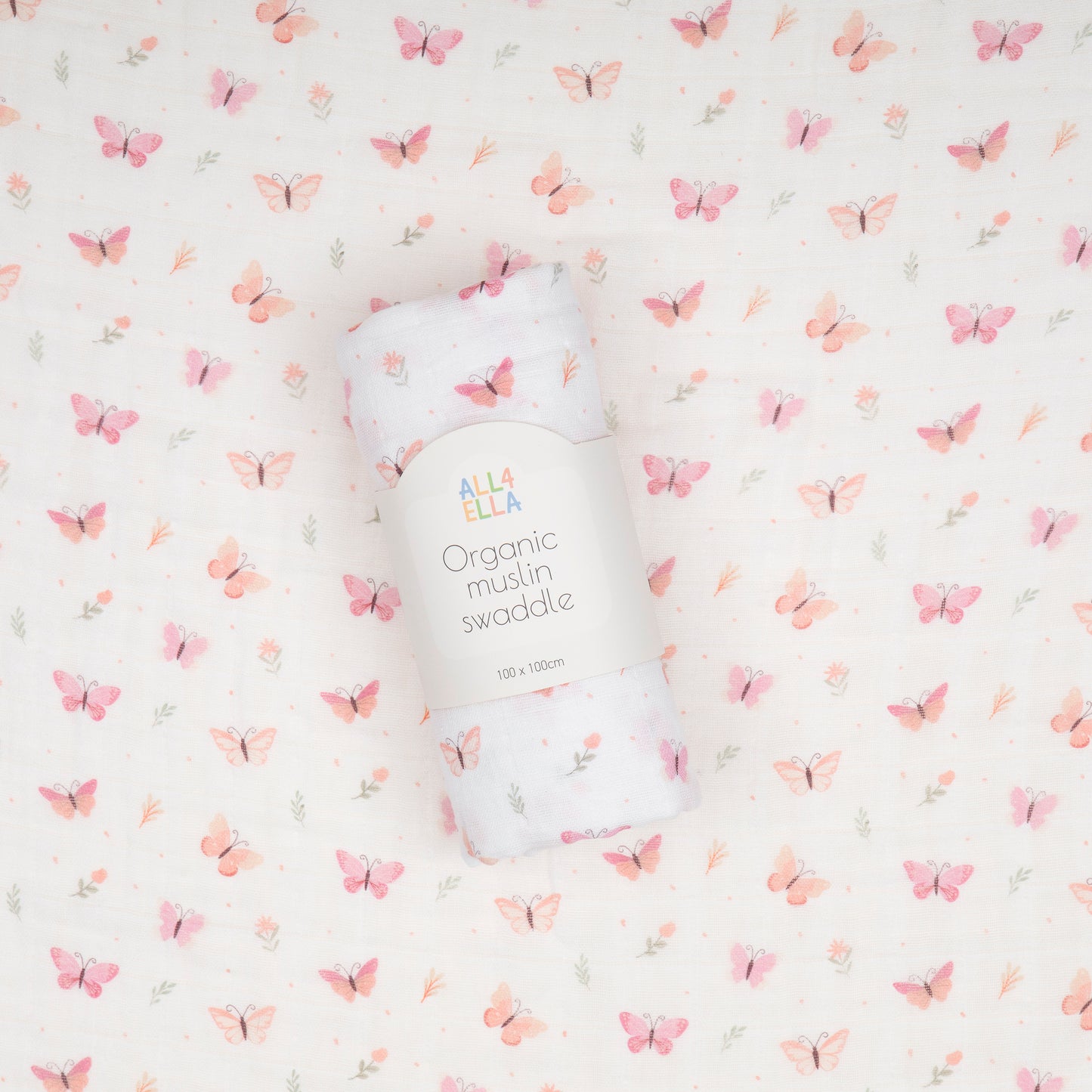 "All4Ella" - Organic Cotton Muslin Wraps