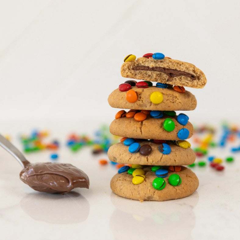 "Milky Goodness" - Lactation Cookies - M&M's/Nutella
