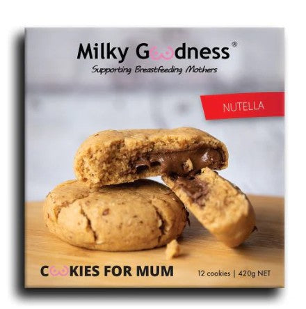 "Milky Goodness" - Lactation Cookies - Nutella
