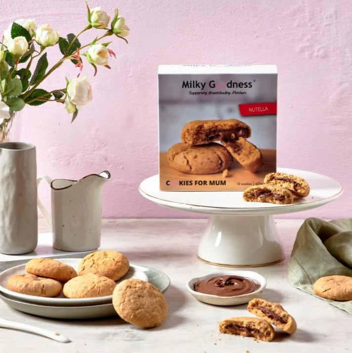 "Milky Goodness" - Lactation Cookies - Nutella