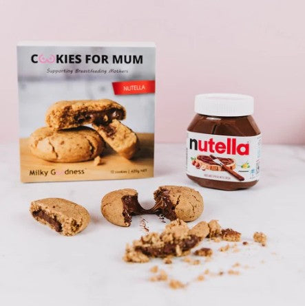 "Milky Goodness" - Lactation Cookies - Nutella