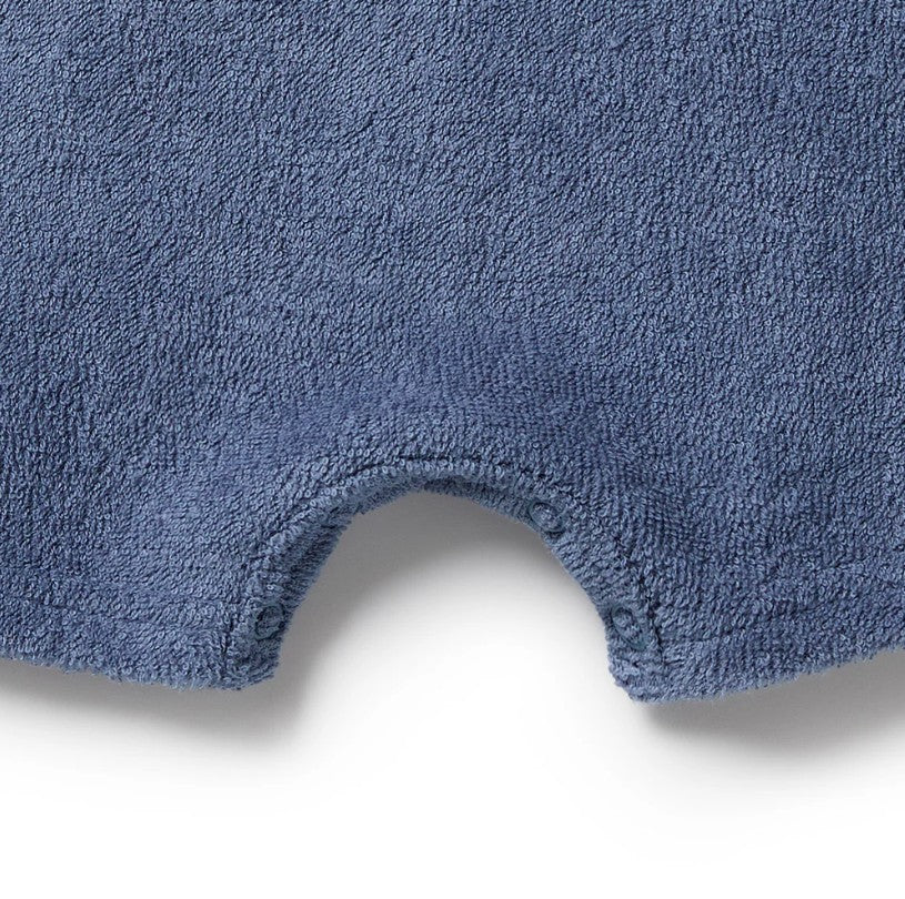 "Wilson & Frenchy" - Organic Terry Overall - Deep Blue