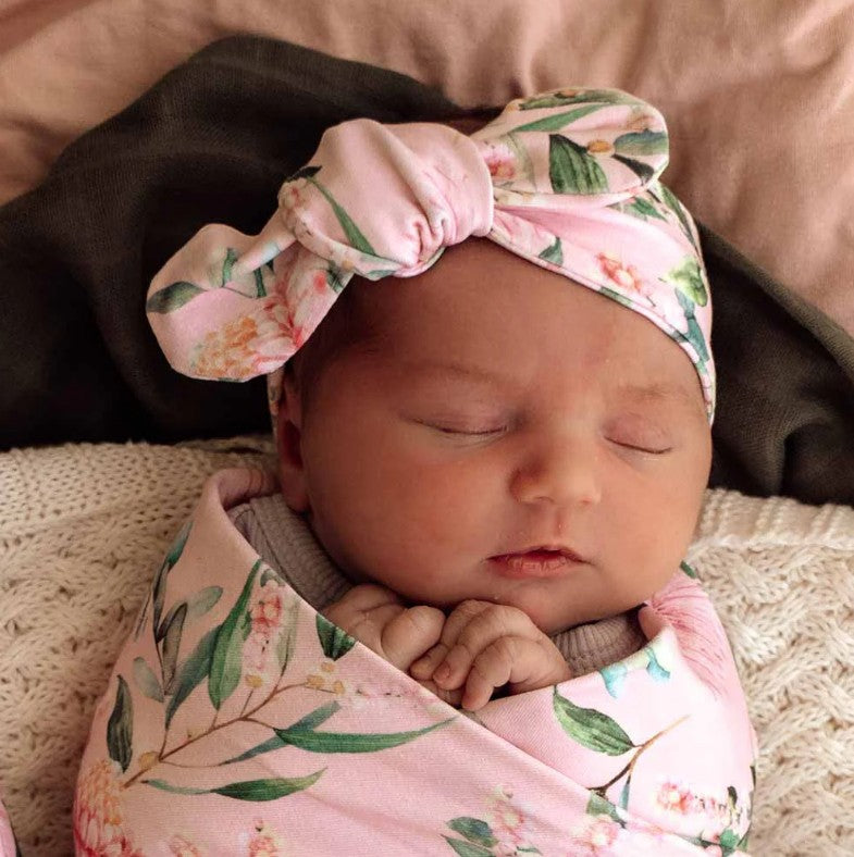 "Snuggle Hunny" - Top Knot Headbands