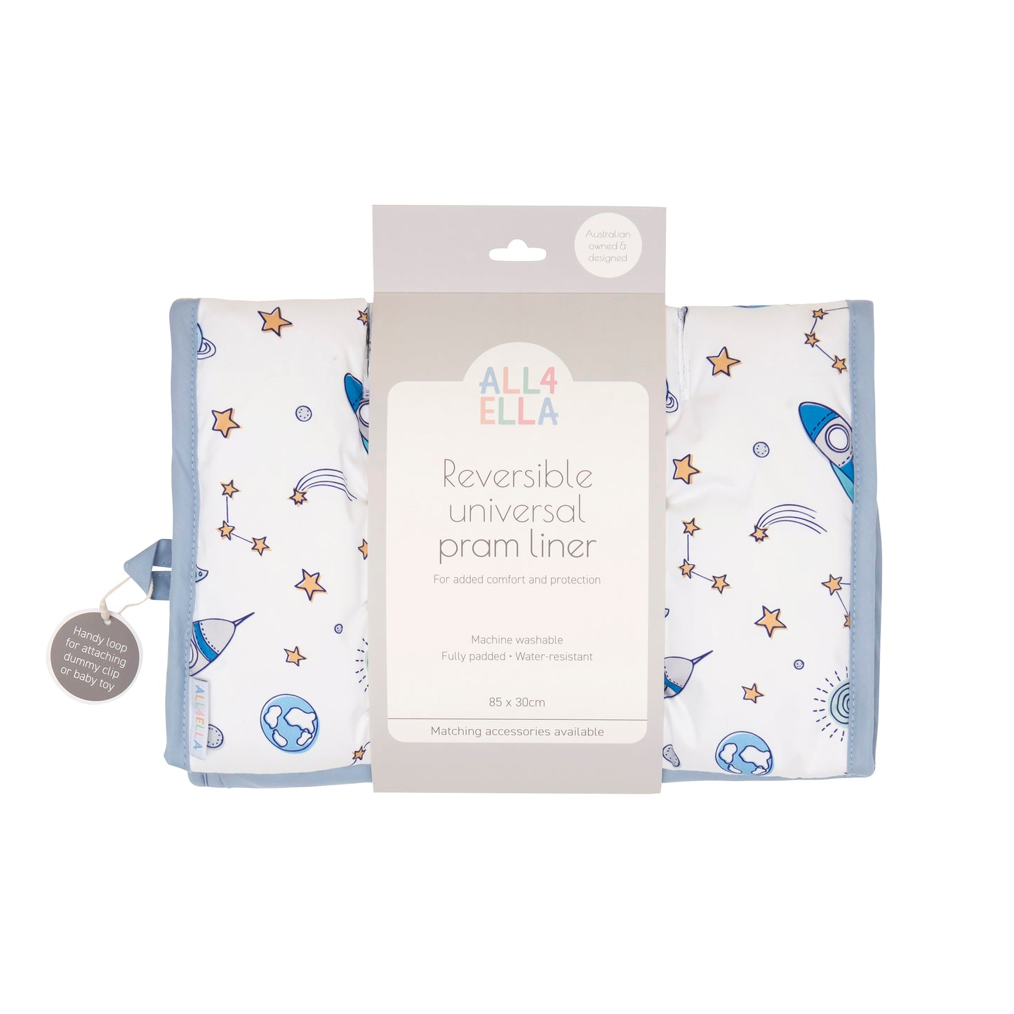 "All4Ella" - Reversible Pram Liners