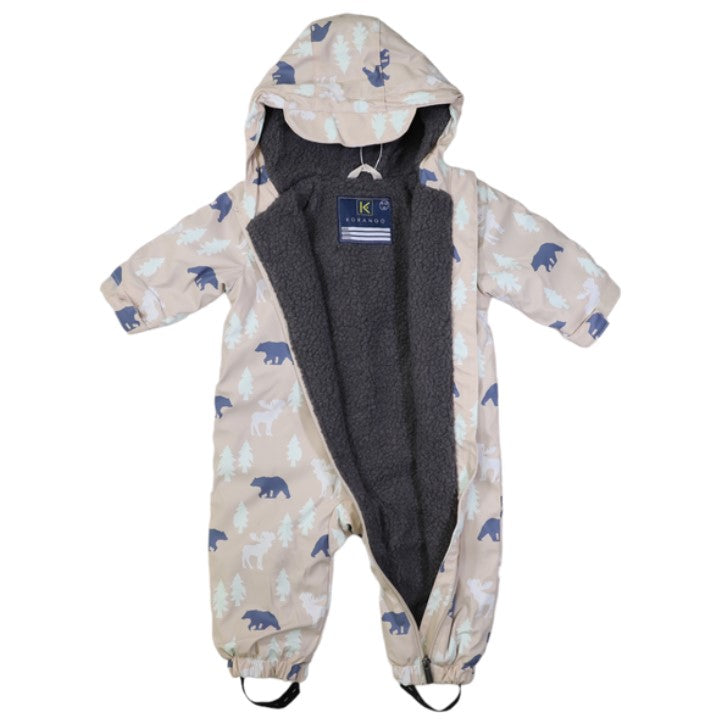 "Korango" - Rainsuit (Colour Change) - Bear - Tapioca