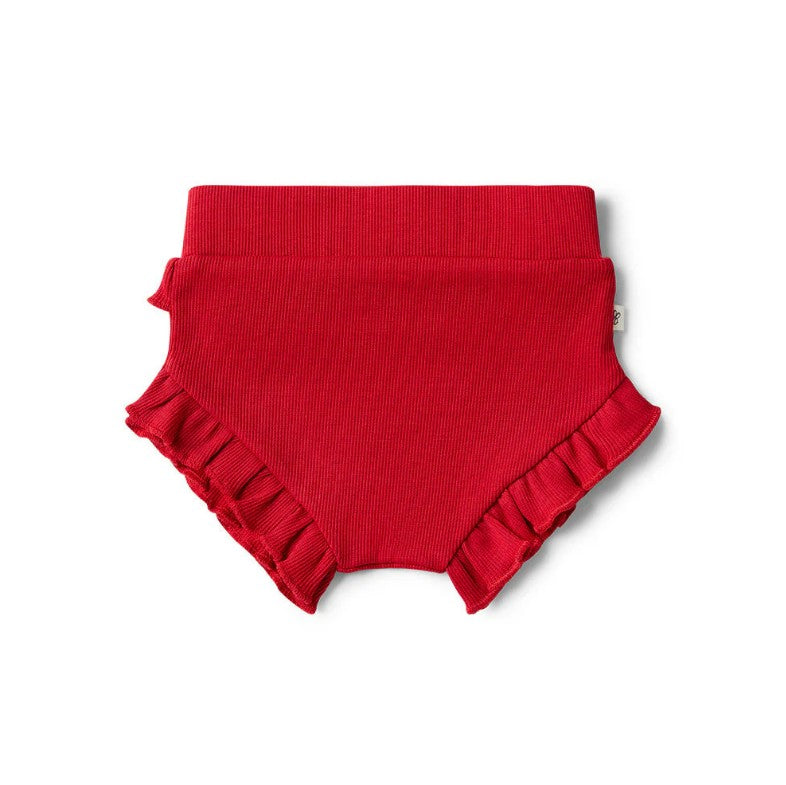 "Christmas" - Snuggle Hunny Bloomers - Red