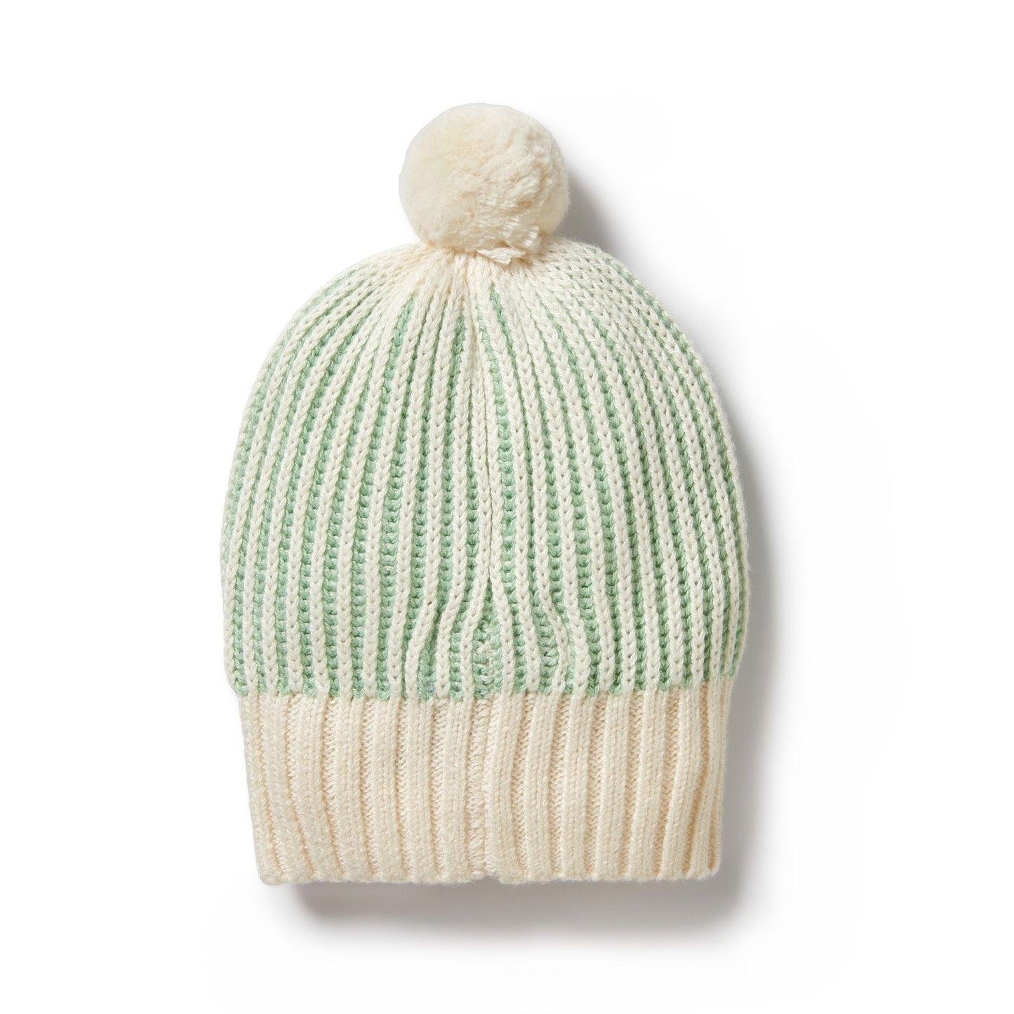 "Wilson & Frenchy" - Knitted Rib Beanie - Mint Green