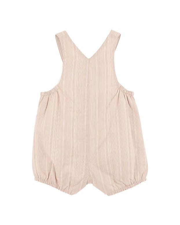 "Bebe" - Roman Stone Stripe Overalls
