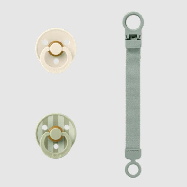 "BIBS" -Gift Set - Colour Dummy & Loop Set