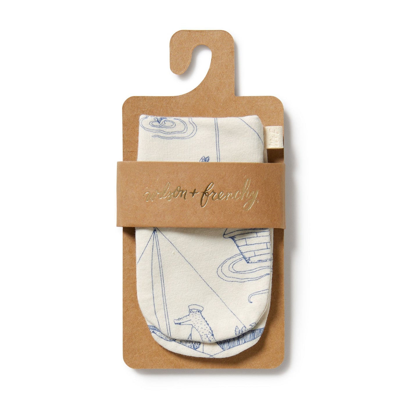 "Wilson & Frenchy" - Organic Mittens - Sail Away