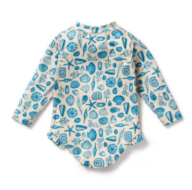 "Wilson & Frenchy" - L/S Swimsuit - Shells