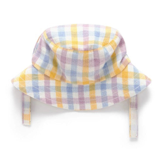 "Purebaby" -Sofia Reversible Bucket Hat