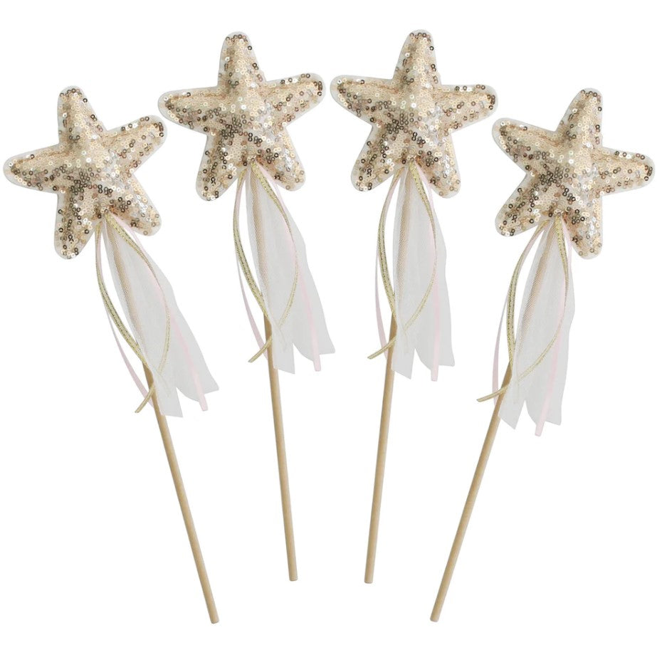 "Alimrose" - Sequin Star Wands
