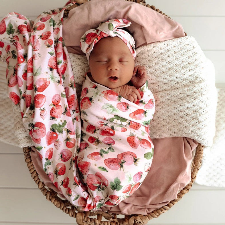 "Snuggle Hunny" - Baby Jersey Wrap Sets