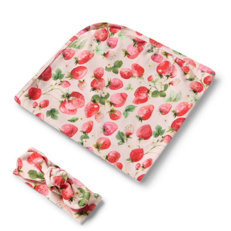 "Snuggle Hunny" - Baby Jersey Wrap Sets