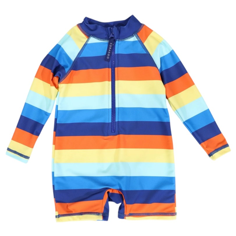 "Korango" - Striped Swimsuit