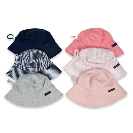 "Korango" - Cotton Sun Hat - Block Colours
