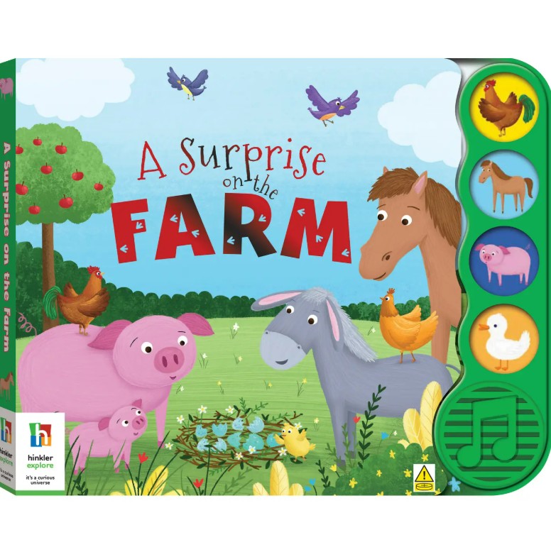 "Hinkler" - Sound Book - A Surprise on the Farm