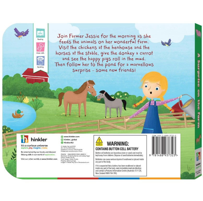 "Hinkler" - Sound Book - A Surprise on the Farm