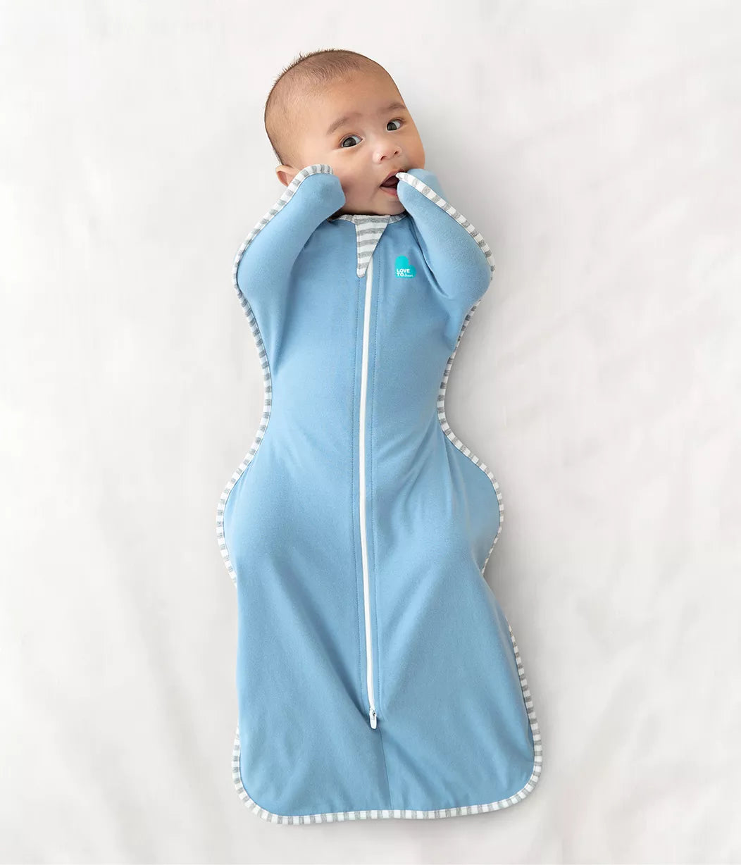 "Love To Dream" - Swaddle UP Original - 1.0 TOG - Dusty Blue