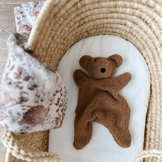 "Pop Ya Tot” - Teddy Comfort Toy - Brown