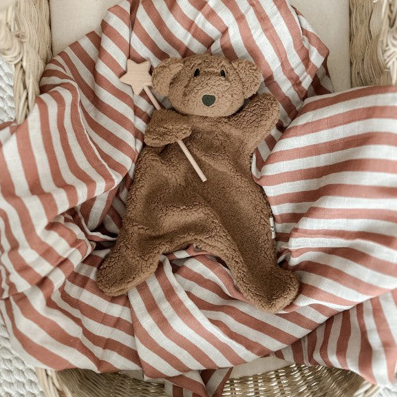 "Pop Ya Tot” - Teddy Comfort Toy - Brown