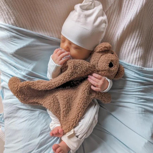 "Pop Ya Tot” - Teddy Comfort Toy - Brown