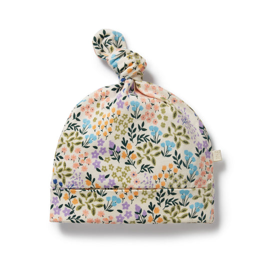 "Wilson & Frenchy" - Tiny Bloom Knot Beanie