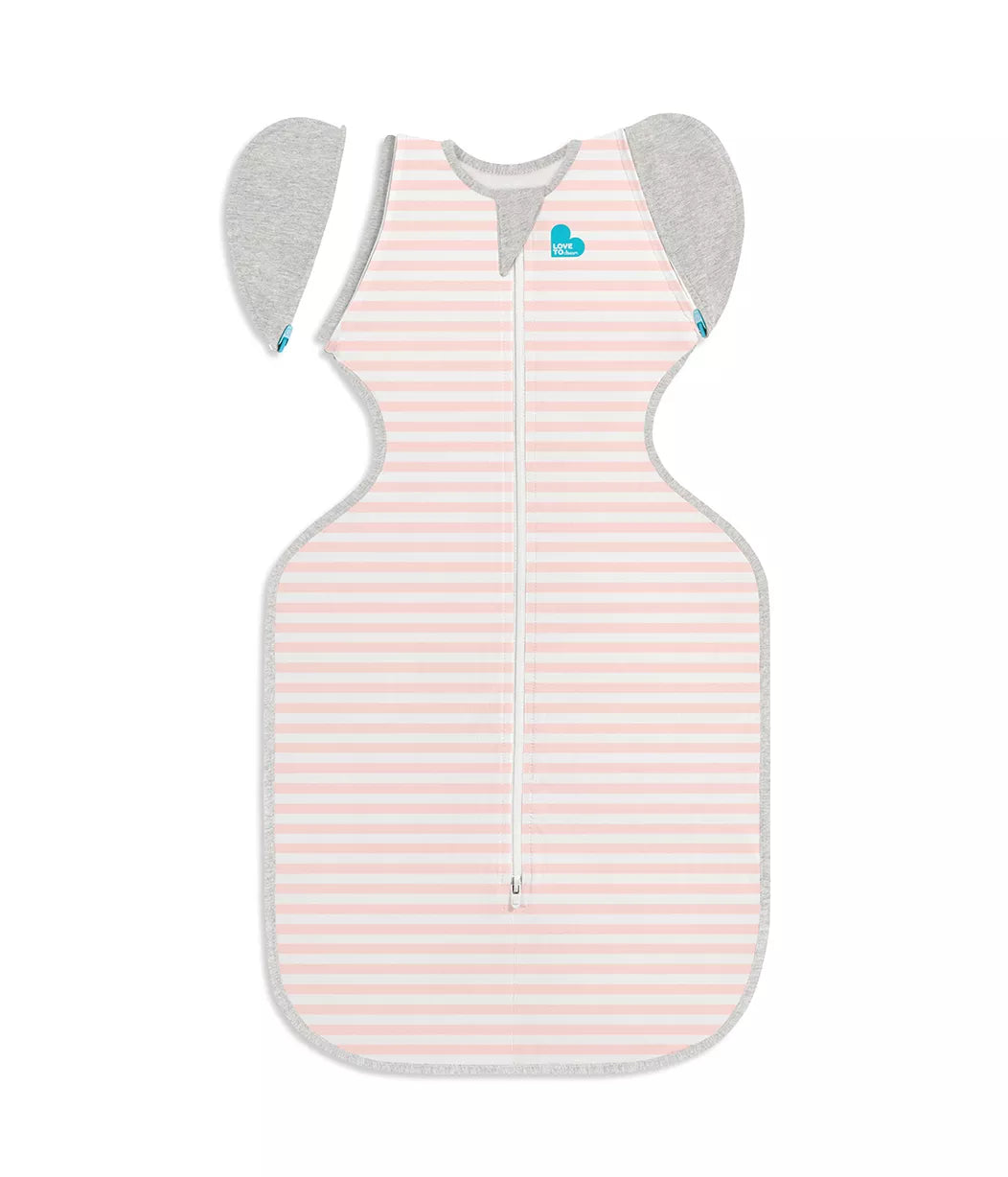 "Love To Dream" - Swaddle UP Transition Bag - 1.0 TOG - Dusty Pink