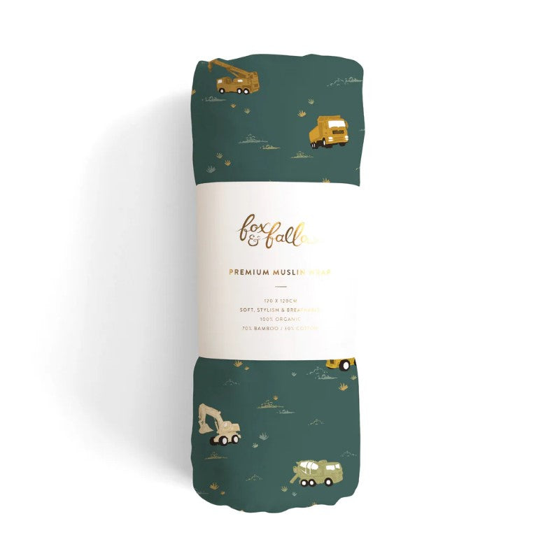 "Fox & Fallow" - Organic Muslin Swaddles