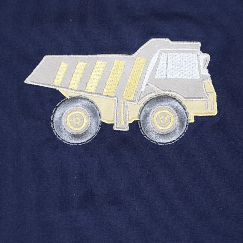 "Korango" - Truck Applique Tee - Navy