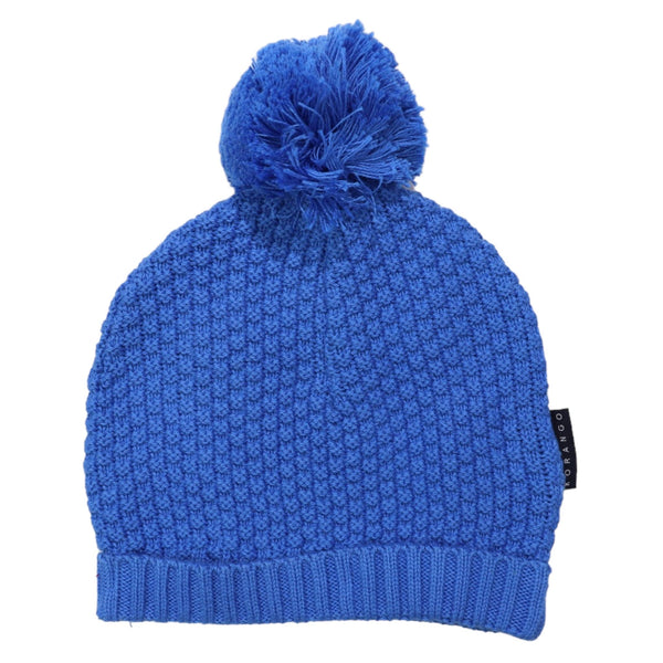 "Korango" - Textured Knit Beanie (Victoria Blue)