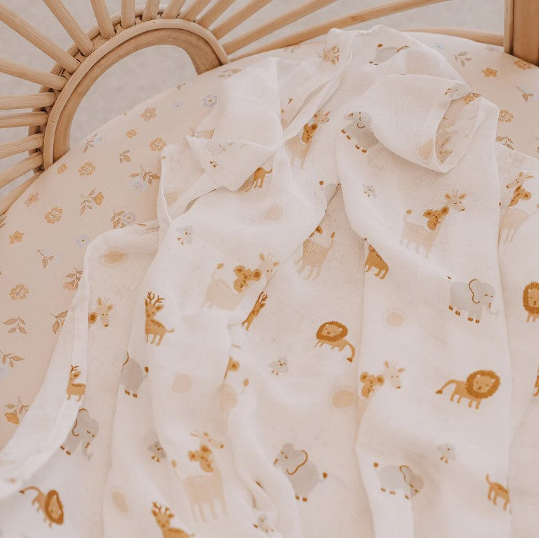 "Fox & Fallow" - Organic Muslin Swaddles