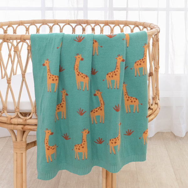 "The Living Textiles Company" - Cotton Whimsical Baby Blankets