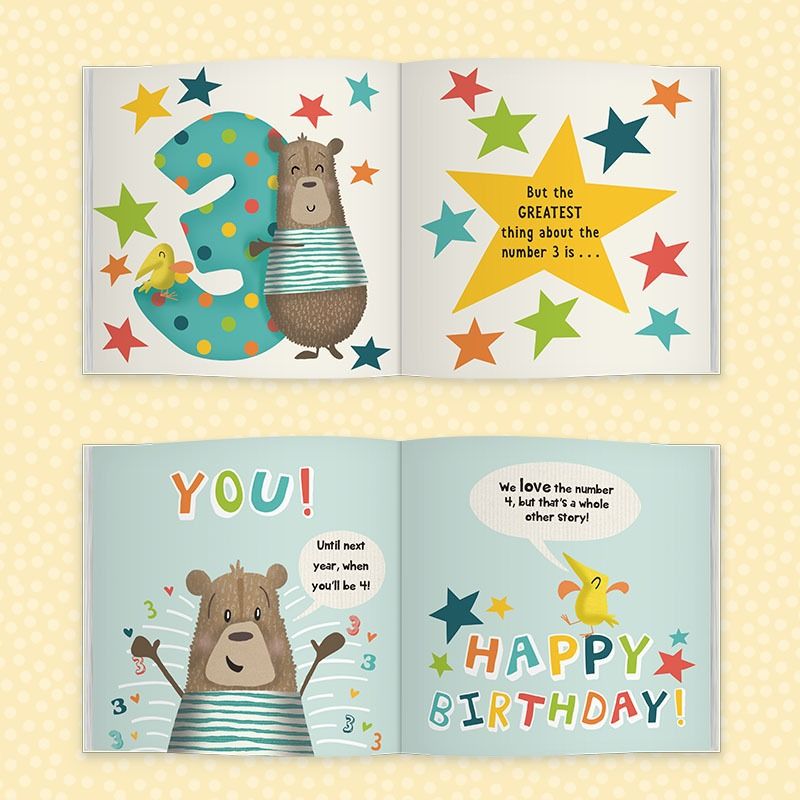 "Wow! You're 3 Gift Book" - by Lucy Tapper