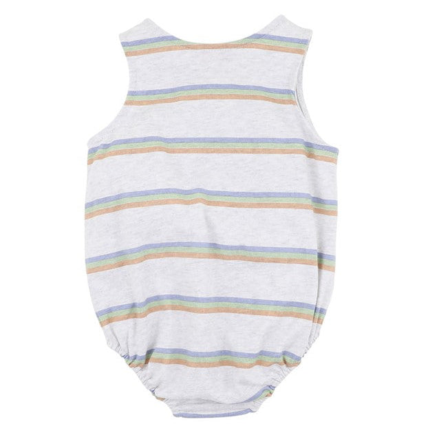 "Fox & Finch" - Wildlings Stripe Dog Bodysuit