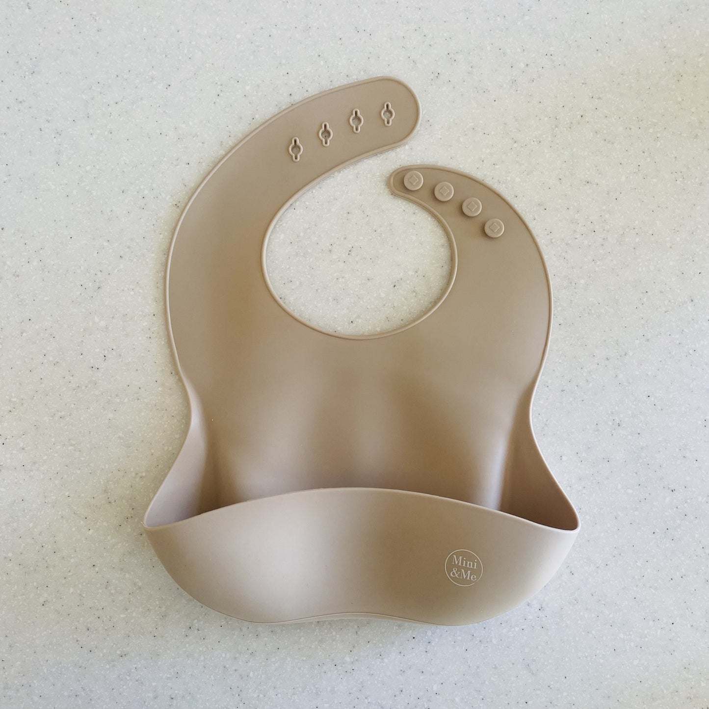 "Mini & Me" - Silicone Scoop Bib