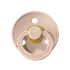 "BIBS" - Colour (Round) Range Pacifiers - Size 1