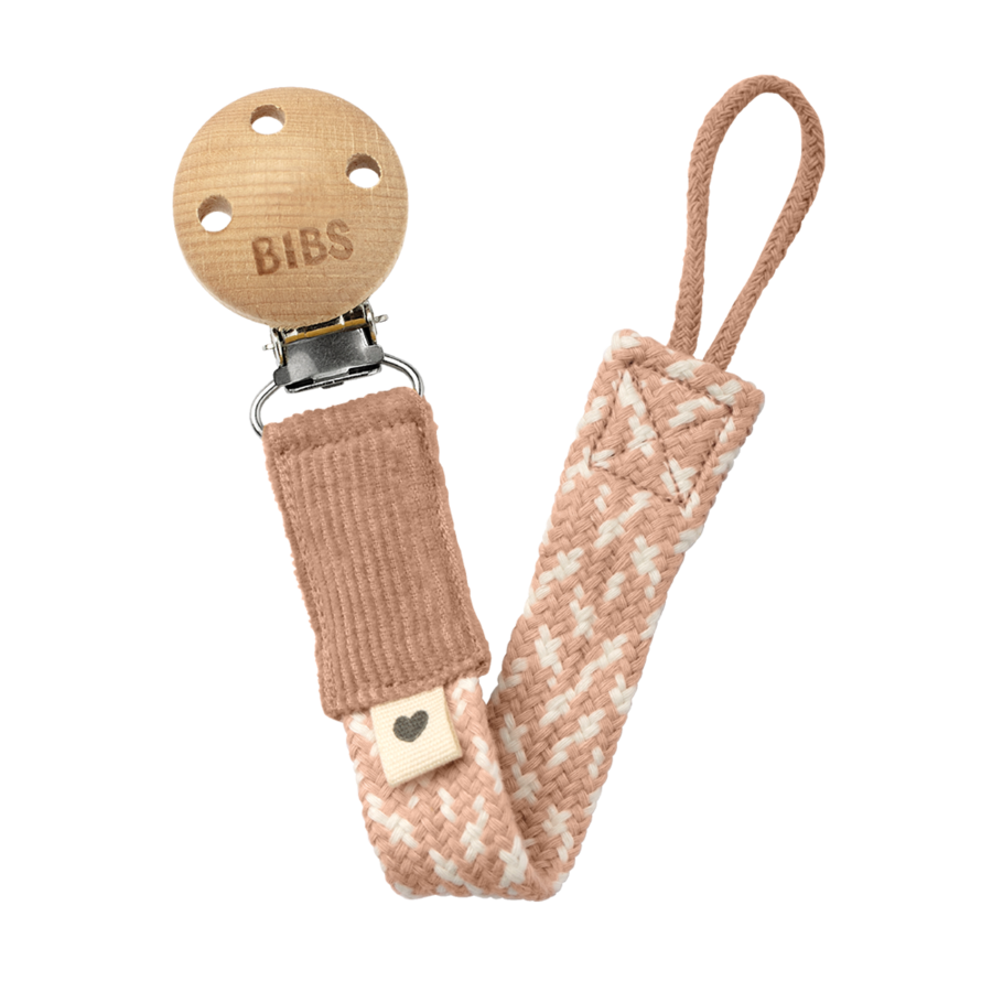 "BIBS" - Pacifier Braids - Dummy Clips